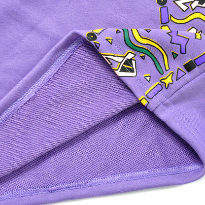 Cute 90s Vintage Purple Aesthetic Oversized Loose Sweatshirt Sweater Pullover Hoodie Autumn Casual E-Girl Kawaii Korean Japanese Harajuku Streetwear