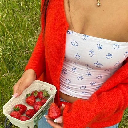Strawberry Tube Top
