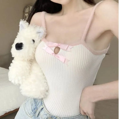 Bow Knit Tank Top