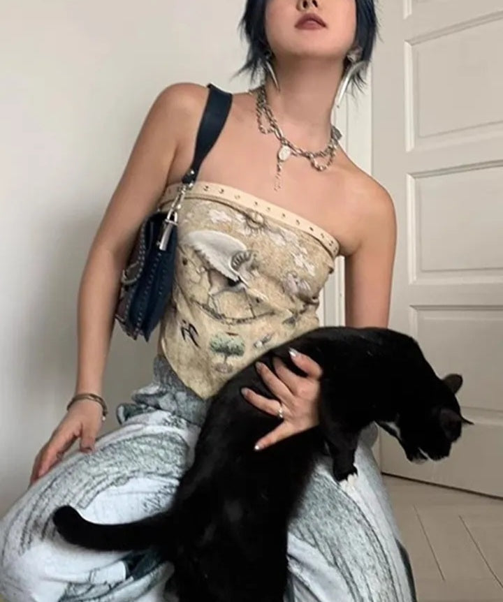 Pegasus Bandana Top