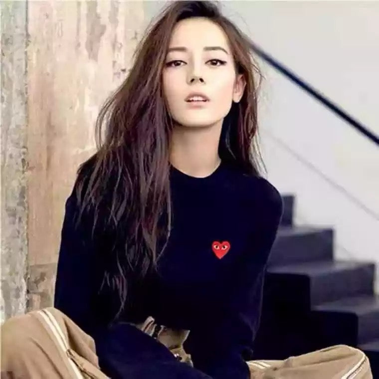 Cute Heart Embroidery Turtleneck Knit Pullover Sweater Sweatshirt Pullover Long Sleeve Shirt Casual E-Girl Kawaii Korean Japanese Harajuku Streetwear