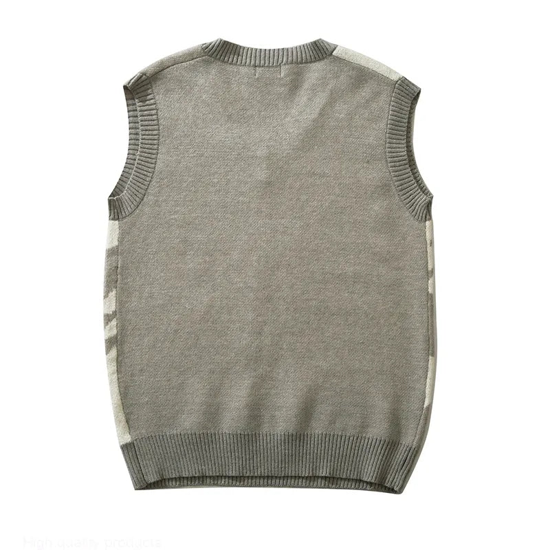 Swimming Duck Knit Sweater Vest