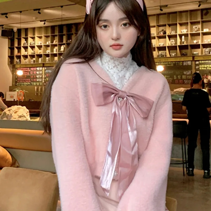 Japanese Bow Knot Cardigan