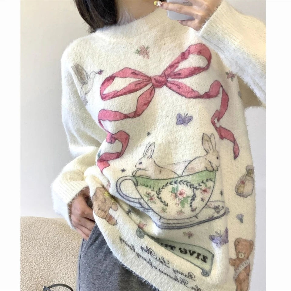 Rabbit Tea Cup Sweater