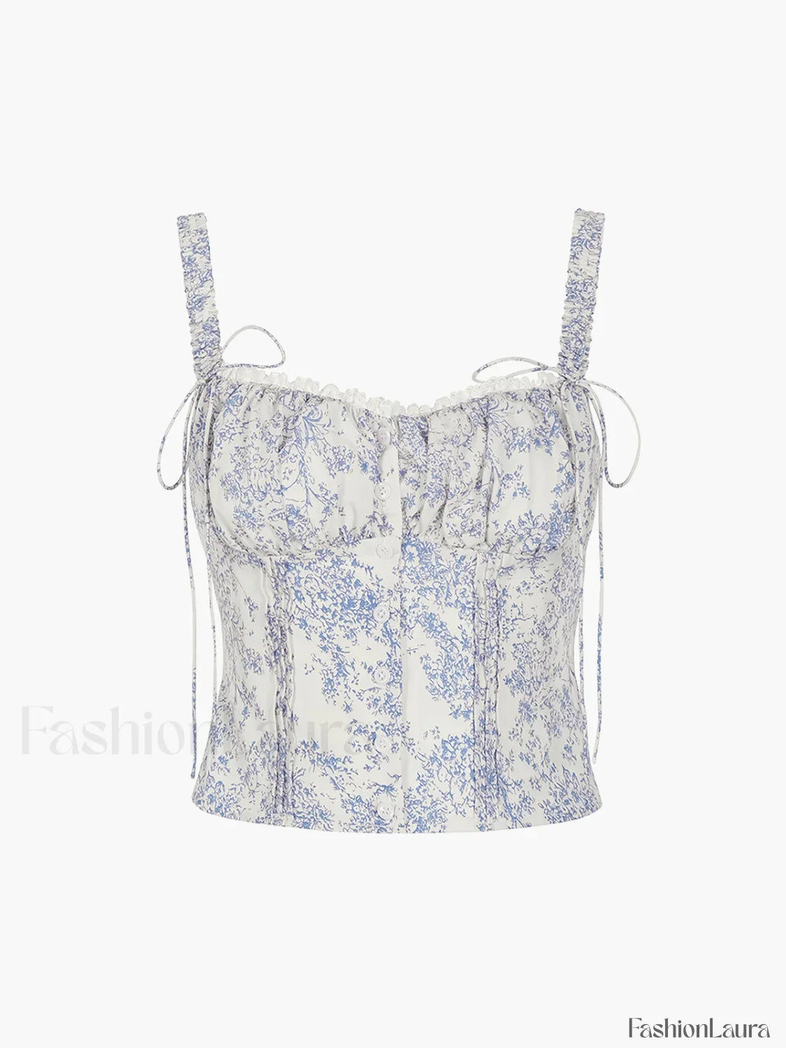 Floral Printed Graceful Cami Top