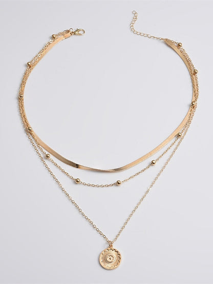 Womens Outdoor Flower Necklace Fashion