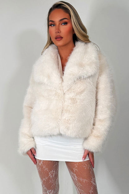 Jessica Faux Fur Coat