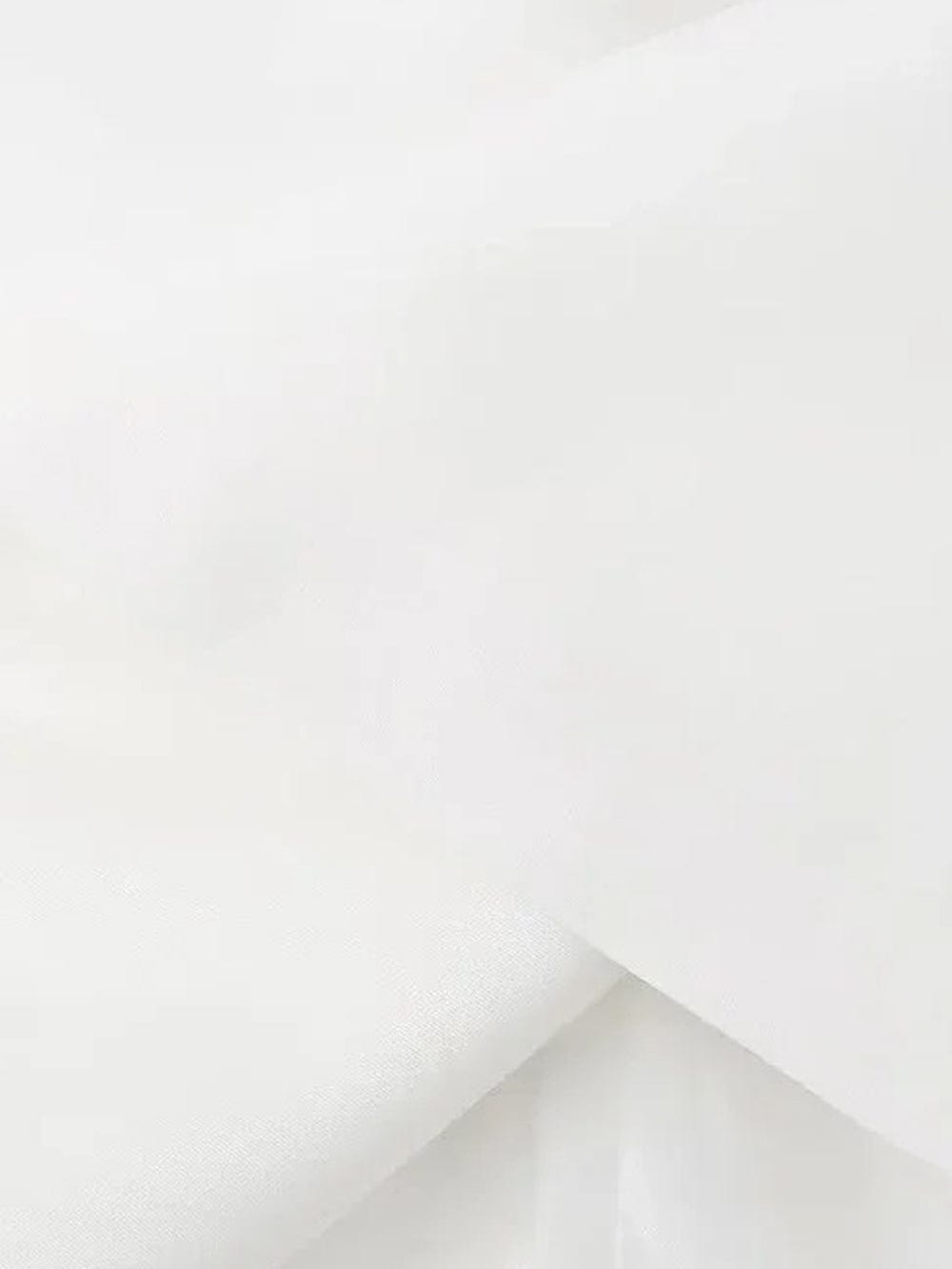 Strapless Princess Seam Pocket Flap Structured A-Line Mini Dress