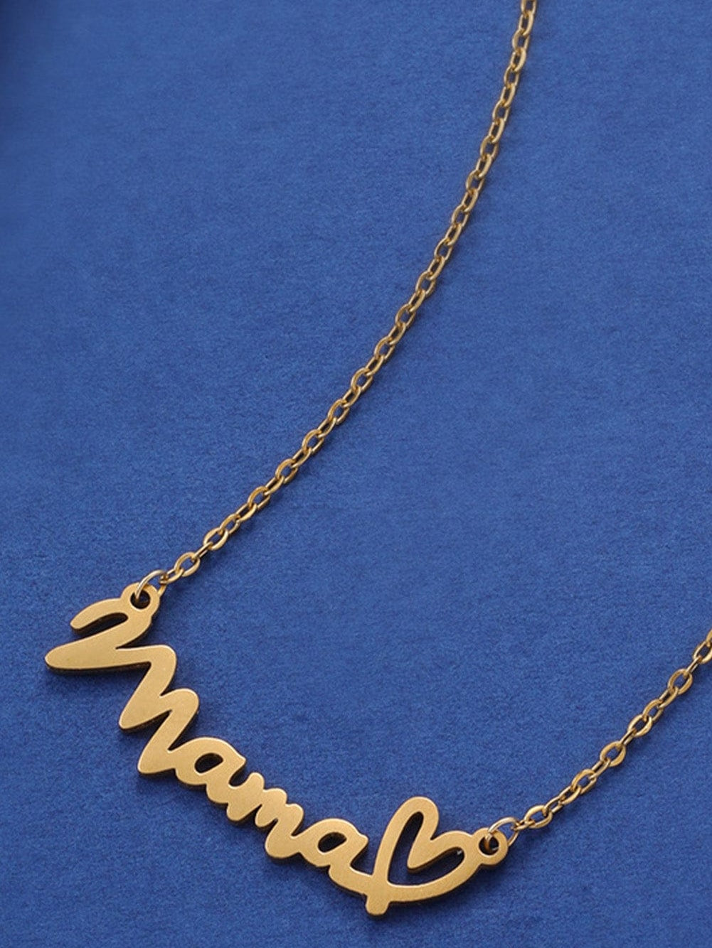 Heart Mama Pendant Necklace with Chain