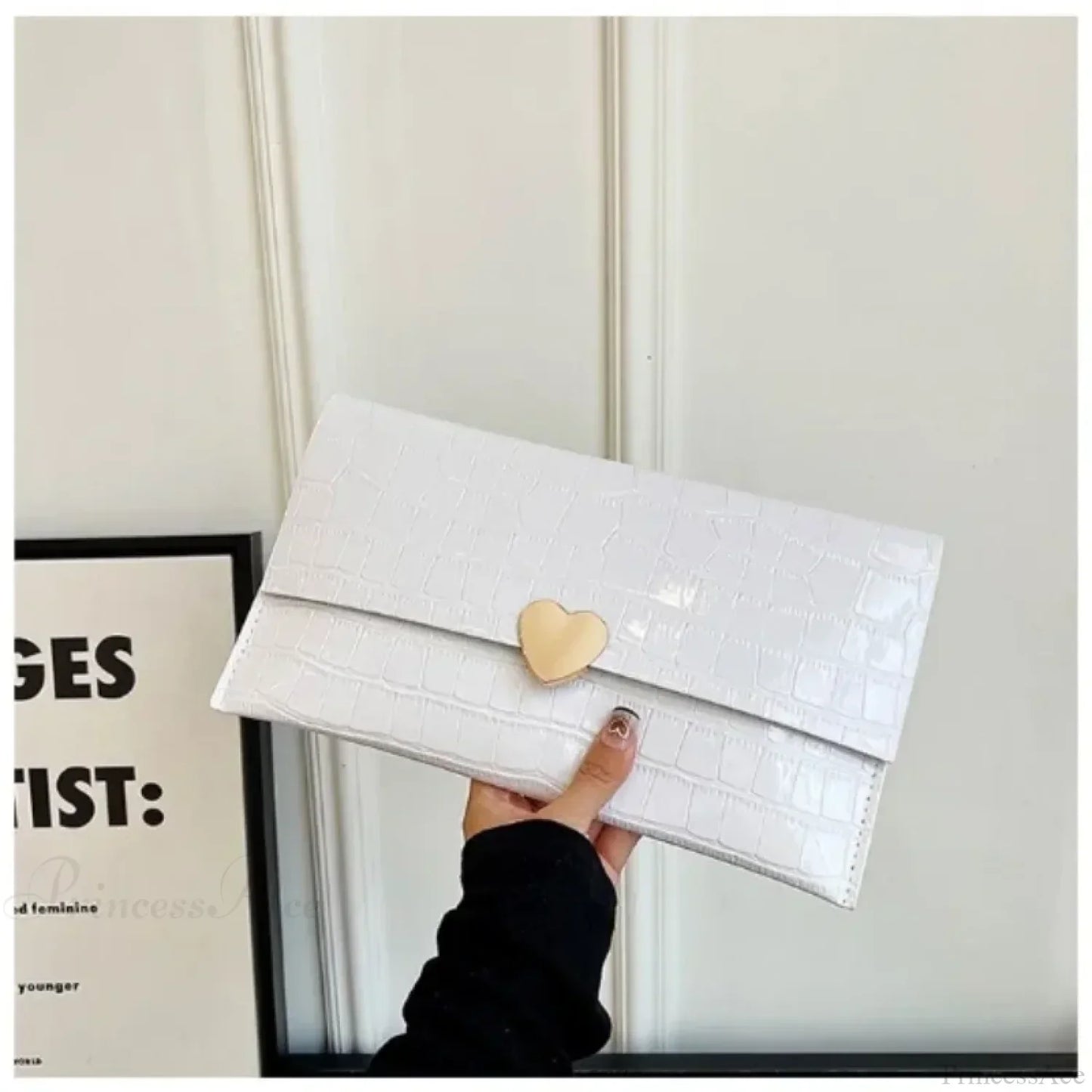 Golden Evening Banquet Clutch Wristlet