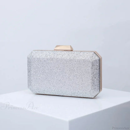 Golden Yellow Luxury PU Clutch Wristlet
