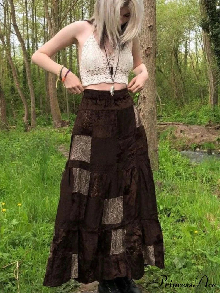 Halter Crochet Hollow Trendy Crop Tops