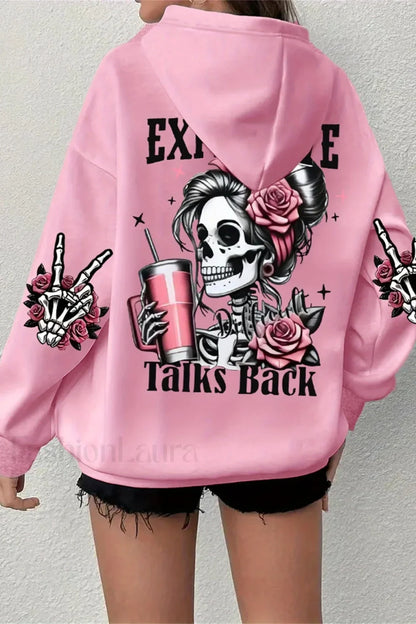 Harajuku Loose Fit Fleece Hoodie