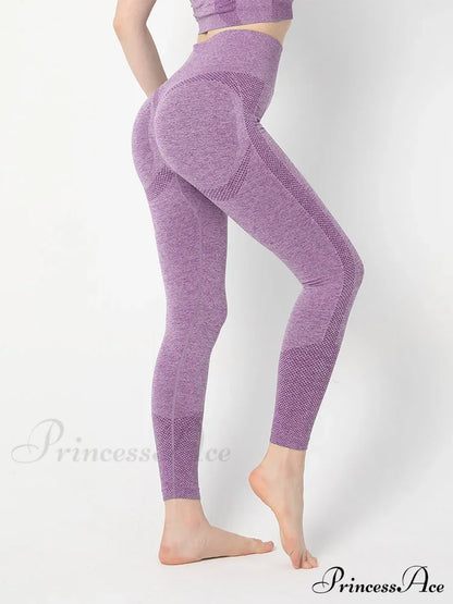 High Waist Seamless Push Up Butt Lifting Workout Legging