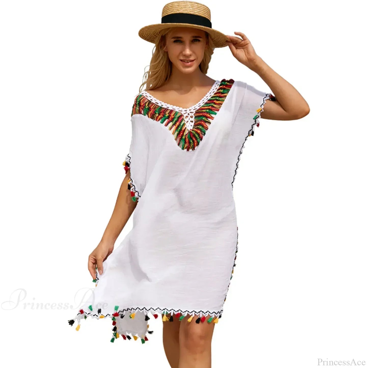 Hollow Out Crochet Bikini Cover Up