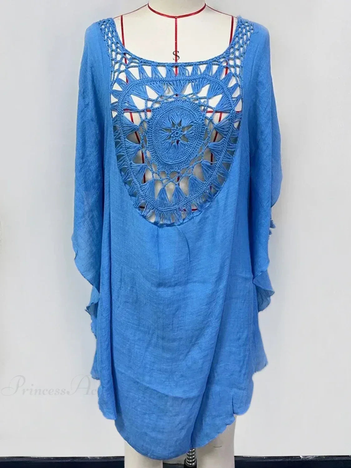 Hollow Out Tassel Bikini Cover Up