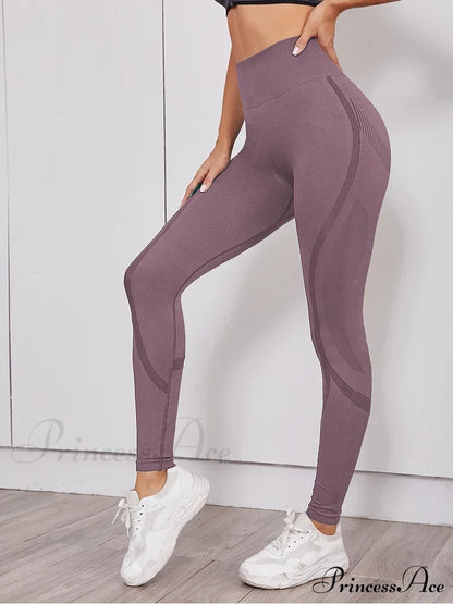 Hollow Out Waist Elastic Gym Training Yoga Legging