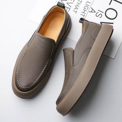 Leather Loafers | Cowhide Upper | Cushioned Sole