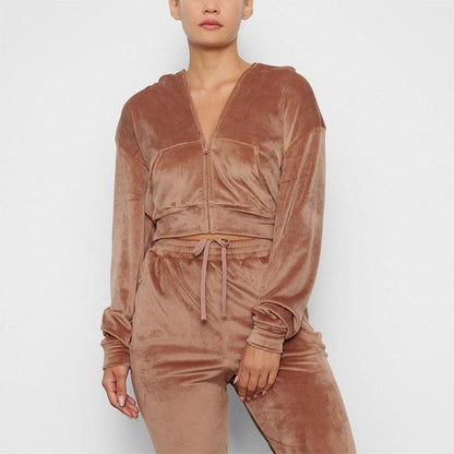 KittenAlarm - Iggy Velvet Hooded Pants Set