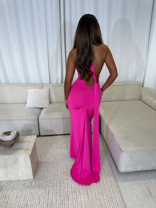 GINA | DRAPE MAXI DRESS