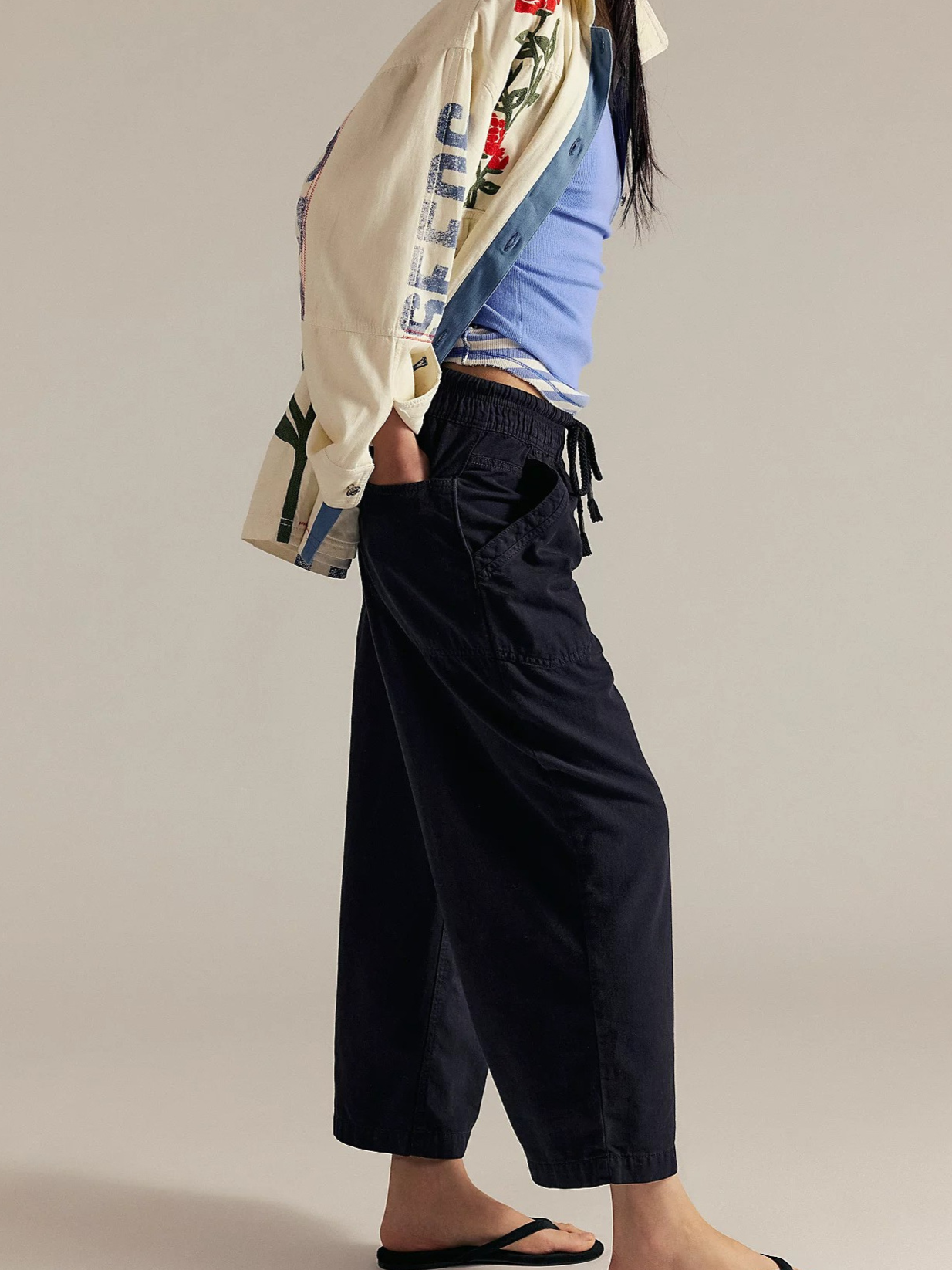 | Drawstring Jeans