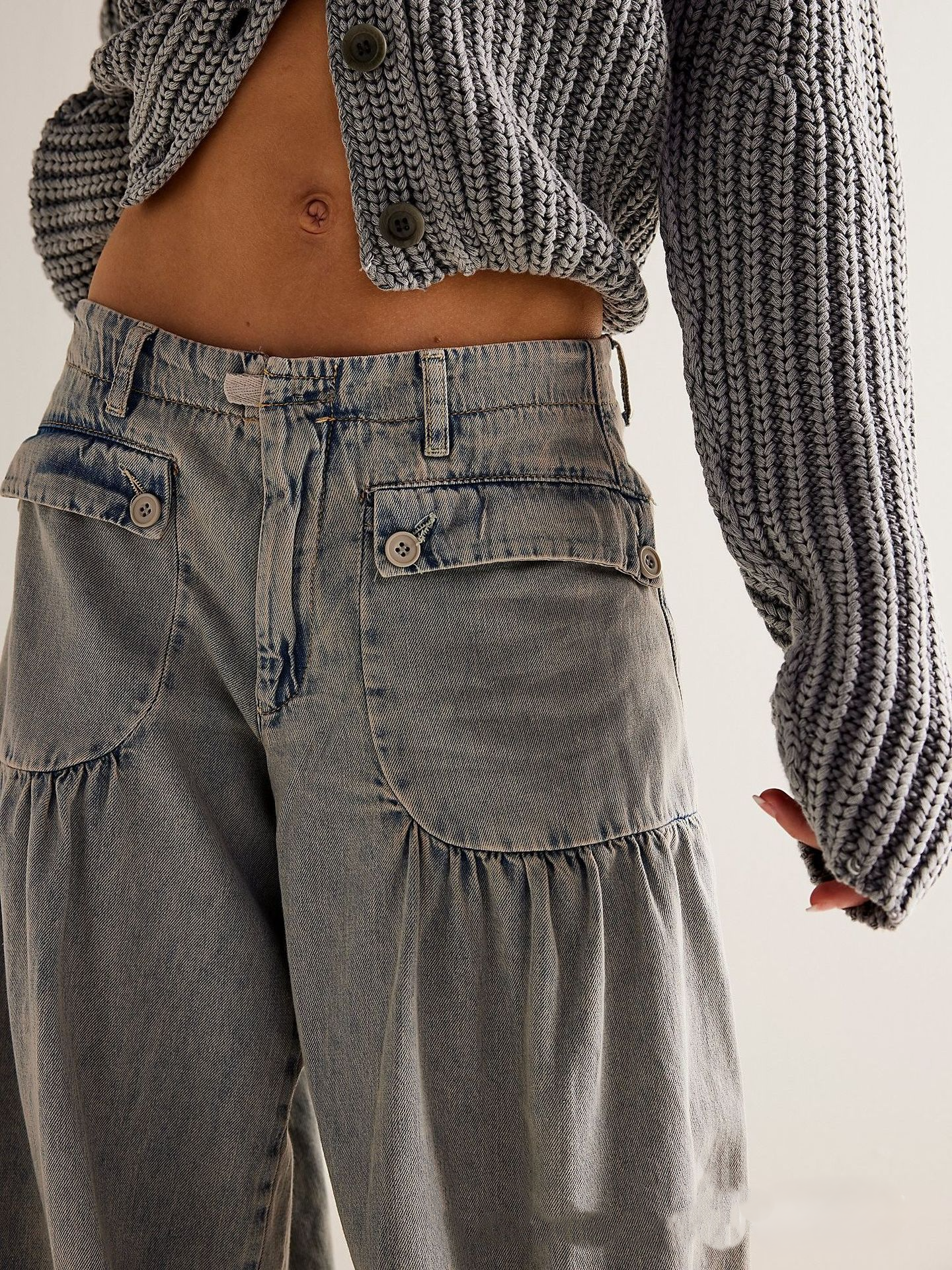 | Wide-Leg Denim