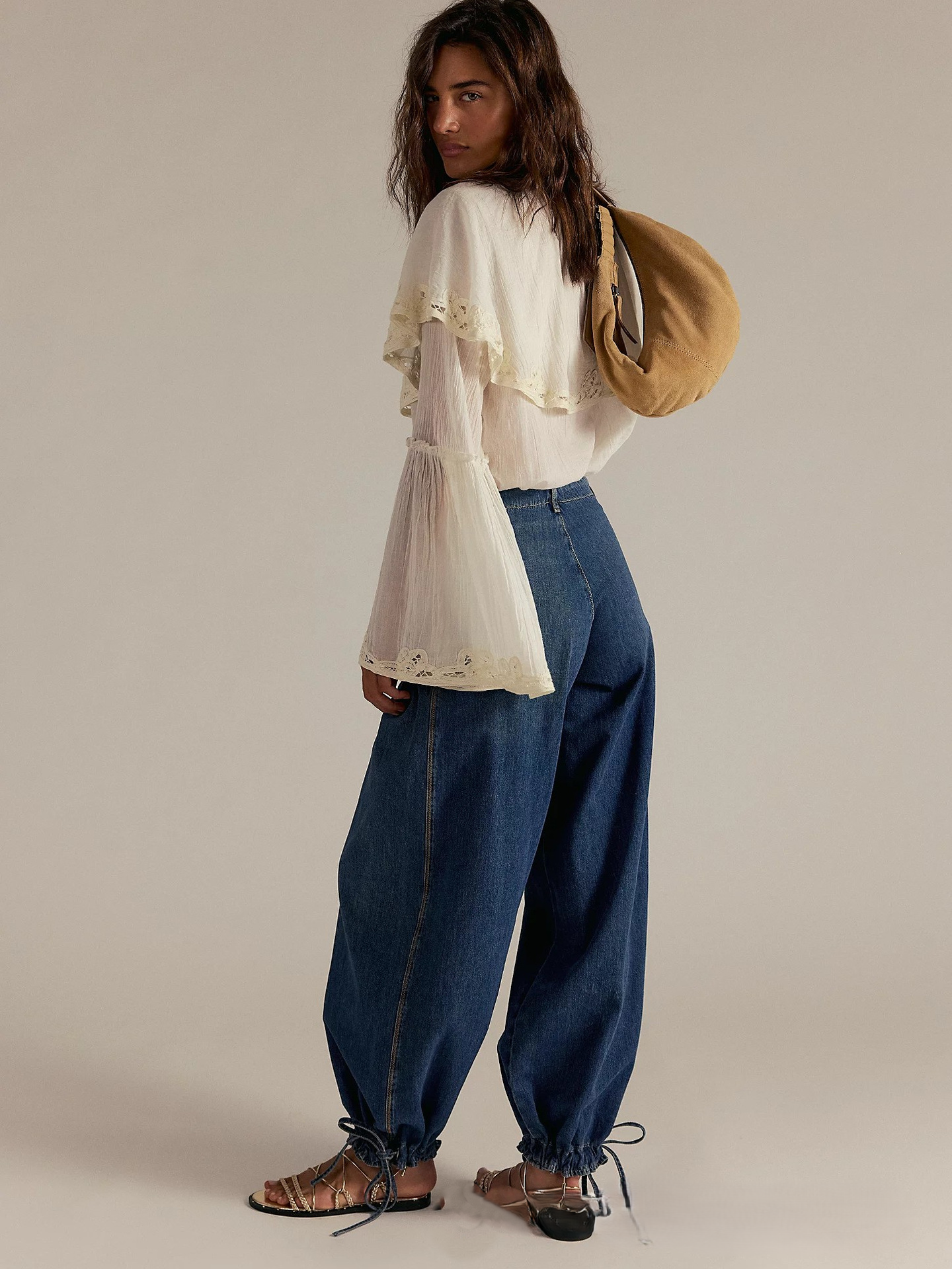 | Wide-Leg Denim
