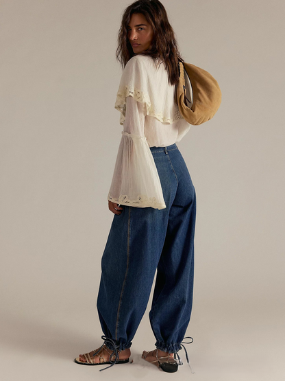 | Wide-Leg Denim
