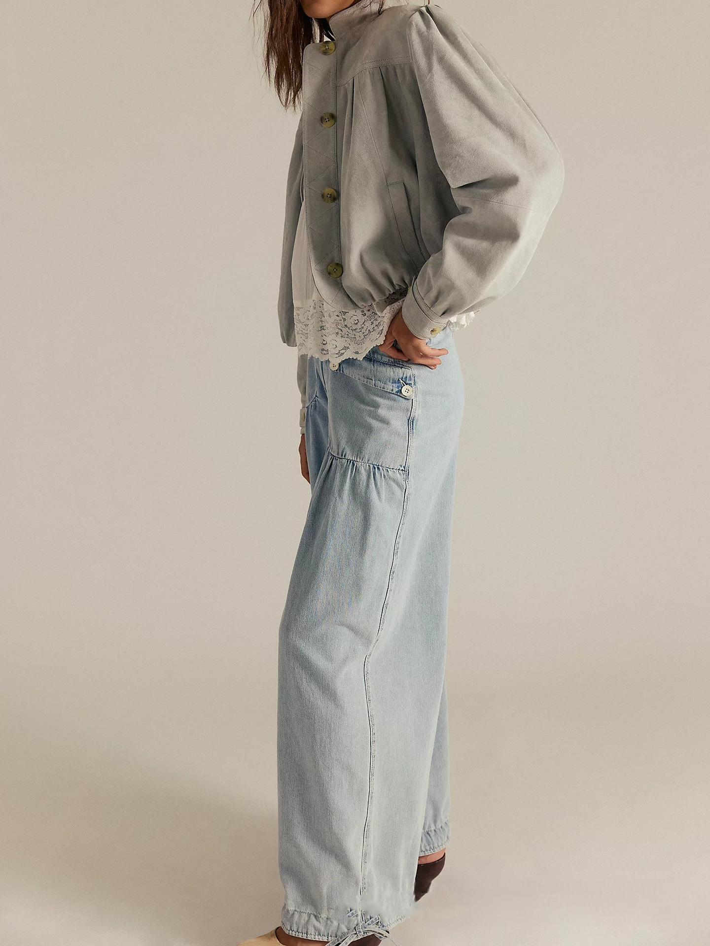 | Wide-Leg Denim