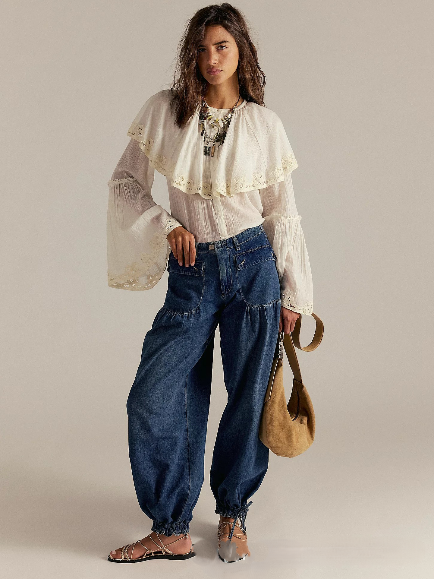 | Wide-Leg Denim