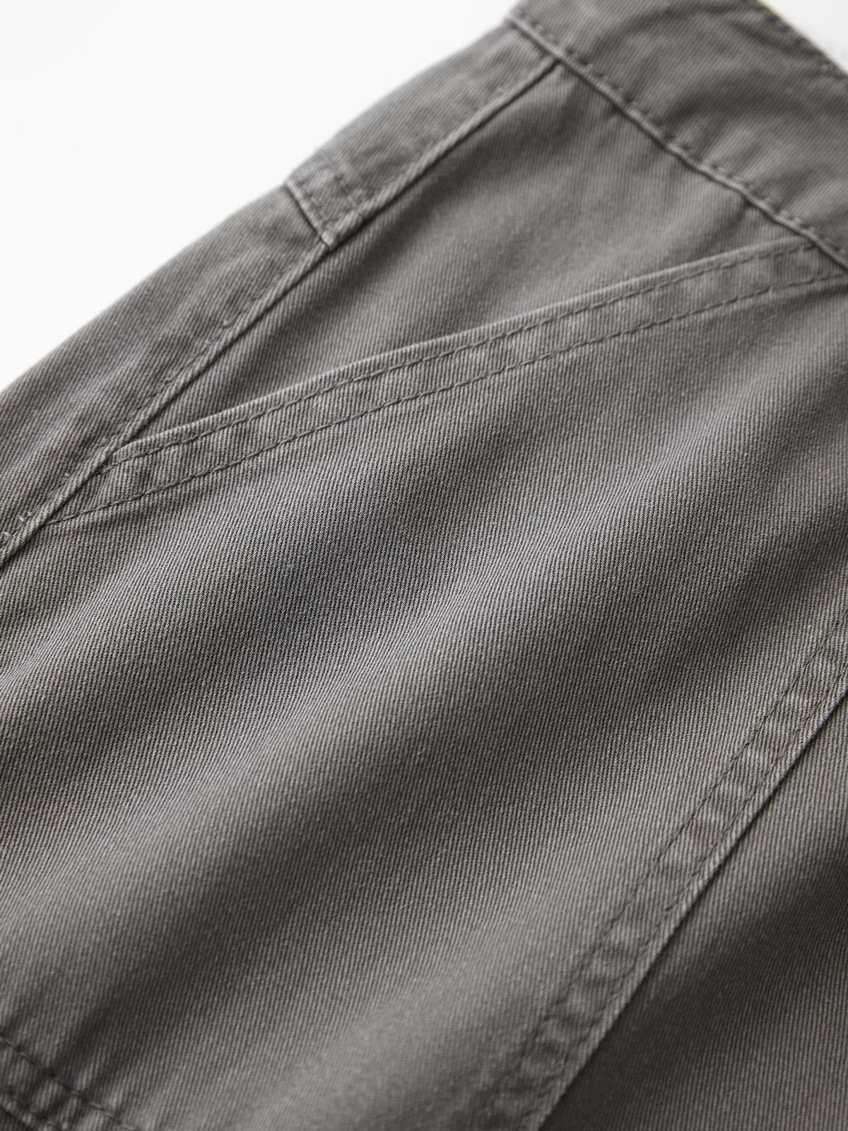Fold Over Waist Y2K Straight Leg Pants