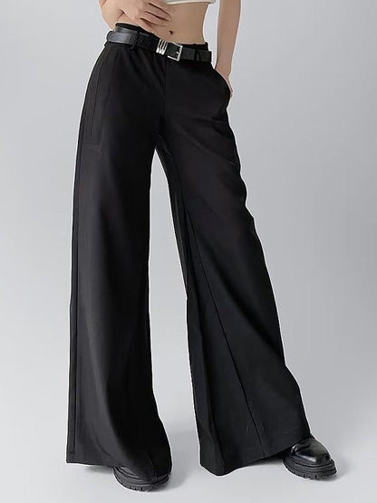 Street Trumpet Wide Leg Tailored Pants