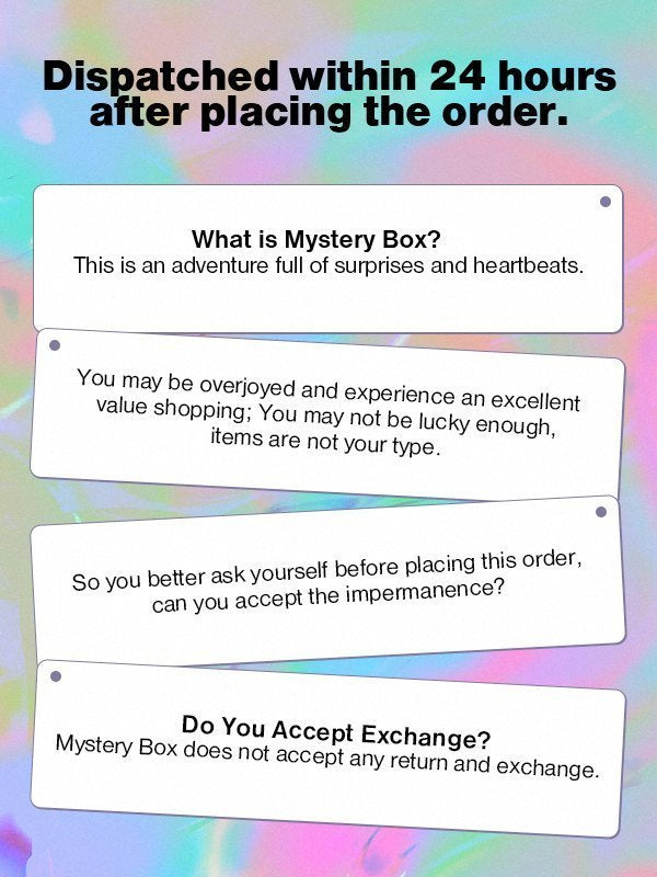 EMMIOL Mystery Box [2 Piece Mystery Gifts -Unlimited Categories]