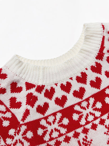 Ugly Christmas Jacquard Knitted Sweater