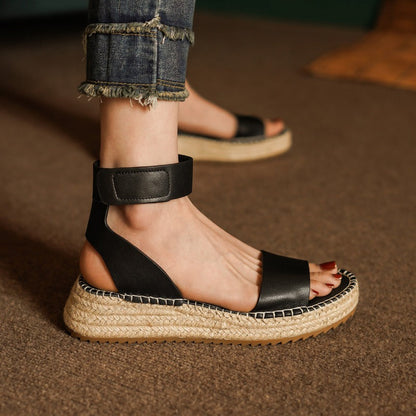 | Women's Leather Strap Sandals