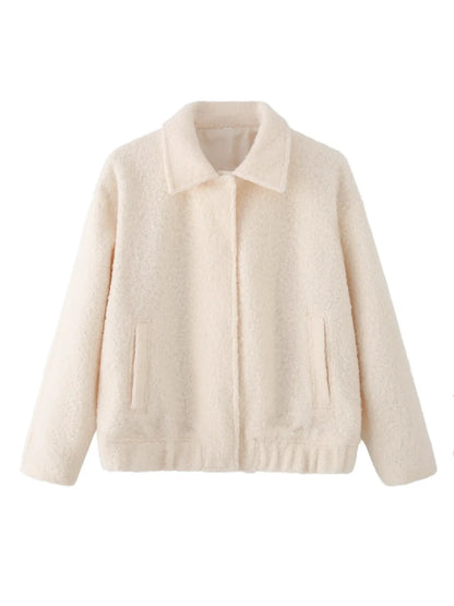 Amna Faux Shearling Jacket