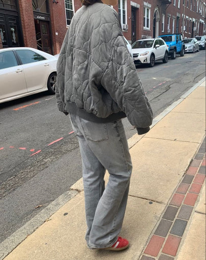 Maimouna Padded Oversize Bomber Jacket