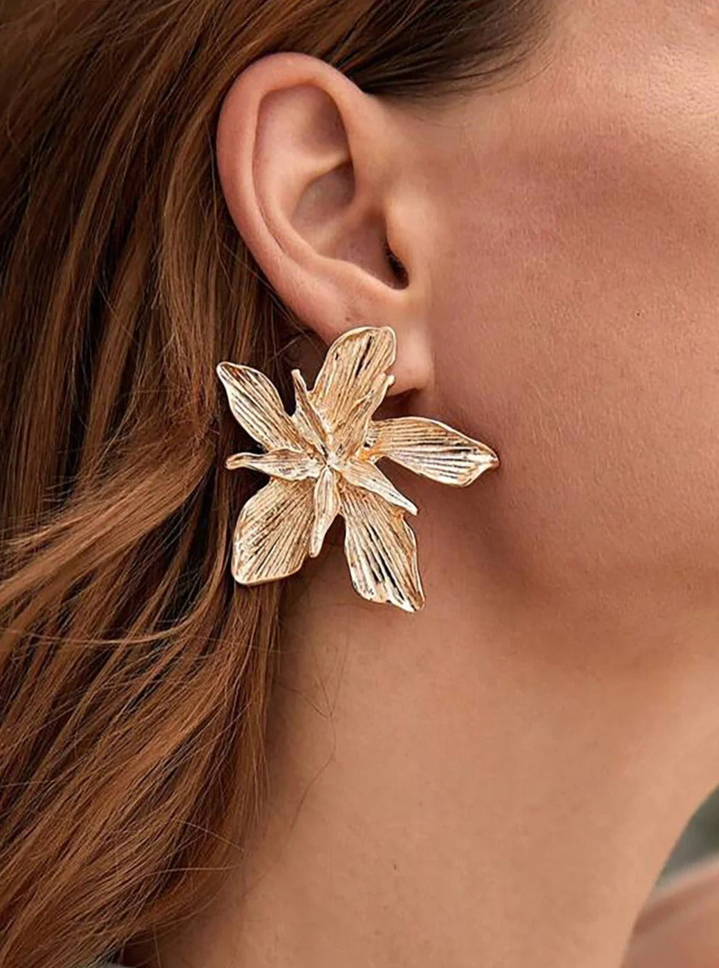 Floral Statement Earrings