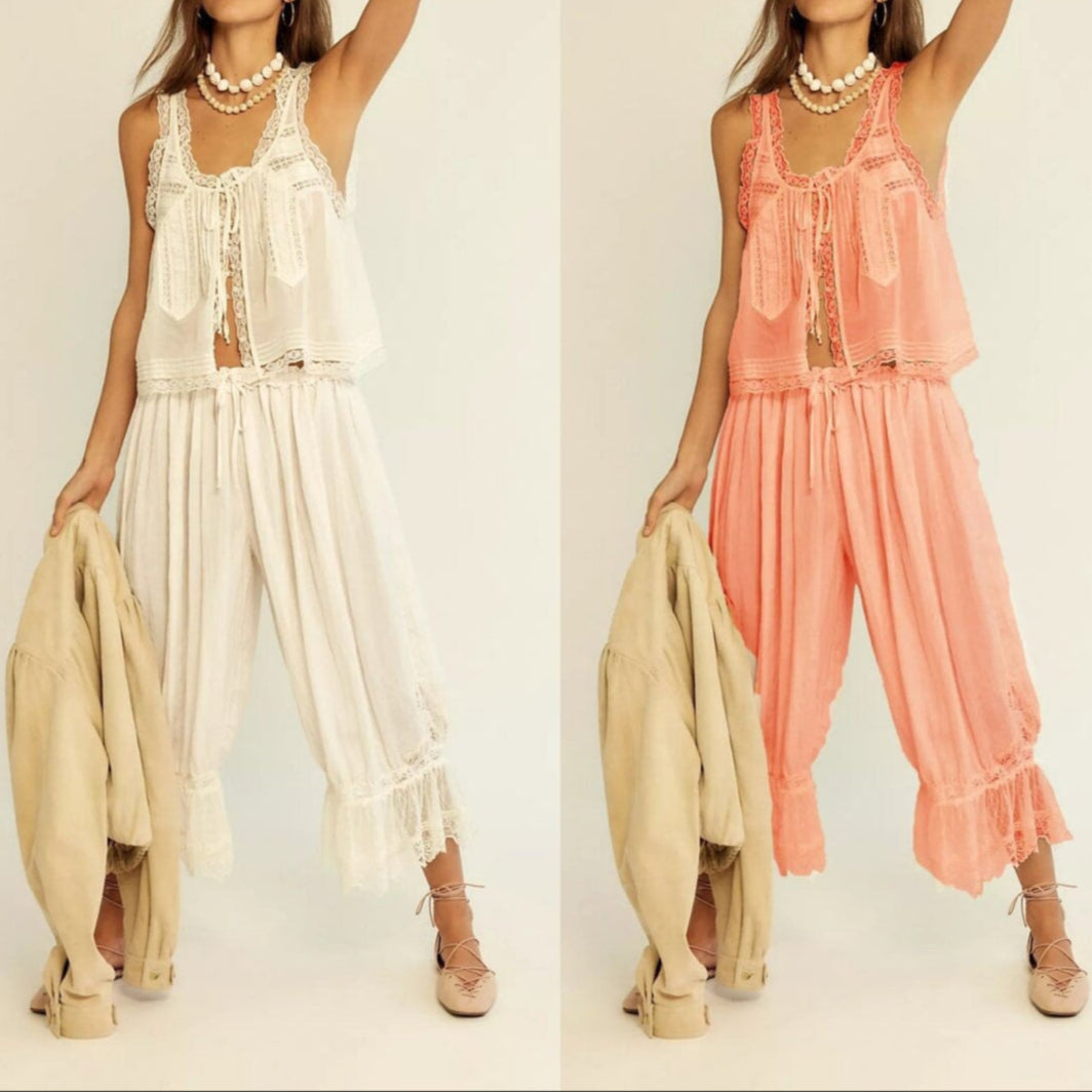 | Lace Two-Piece Set