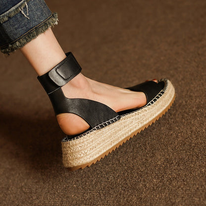 | Women's Leather Strap Sandals