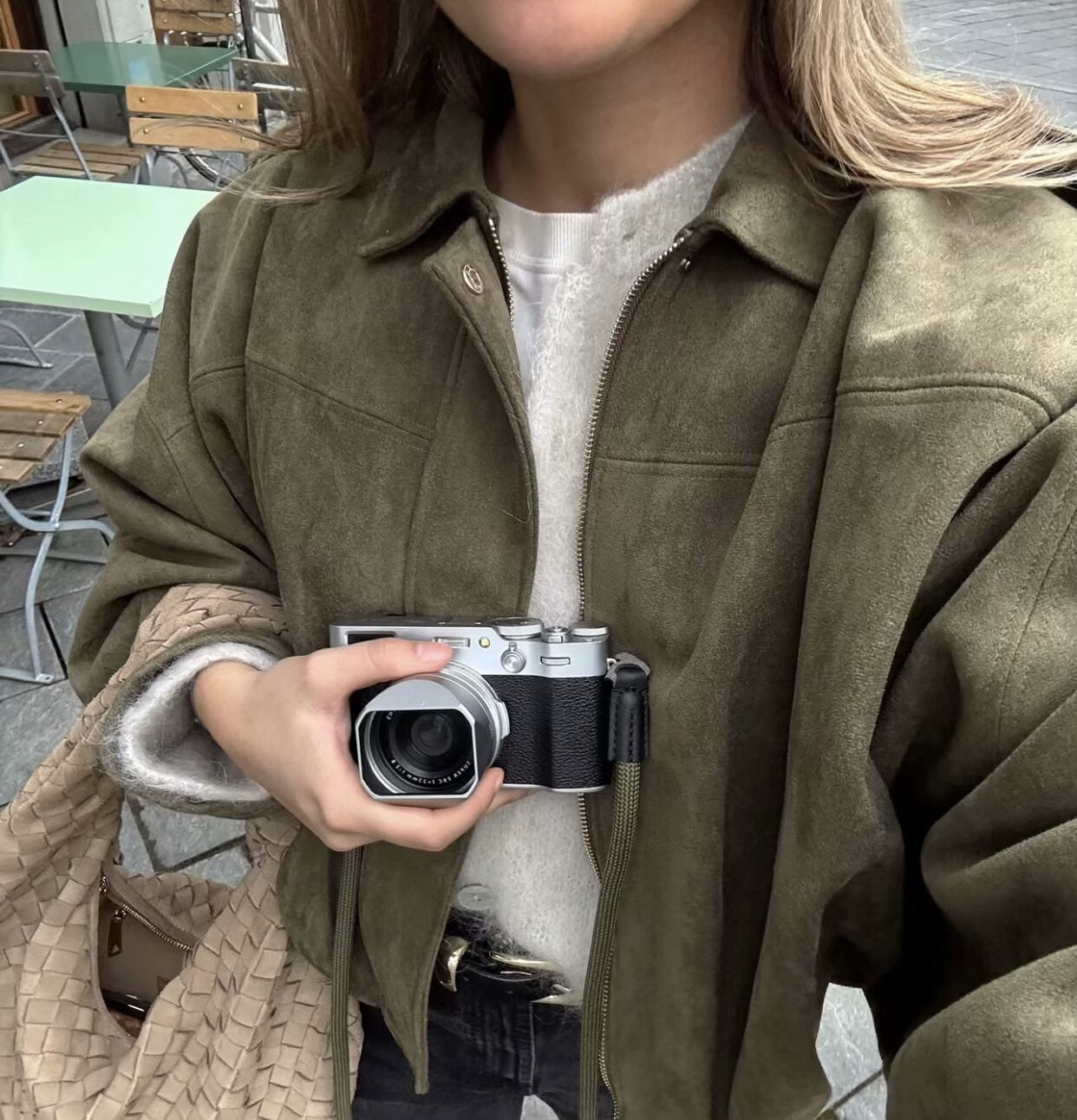Dena Velvet Bomber Jacket
