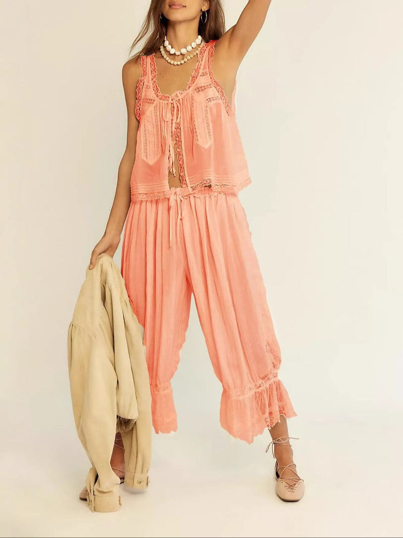| Lace Two-Piece Set
