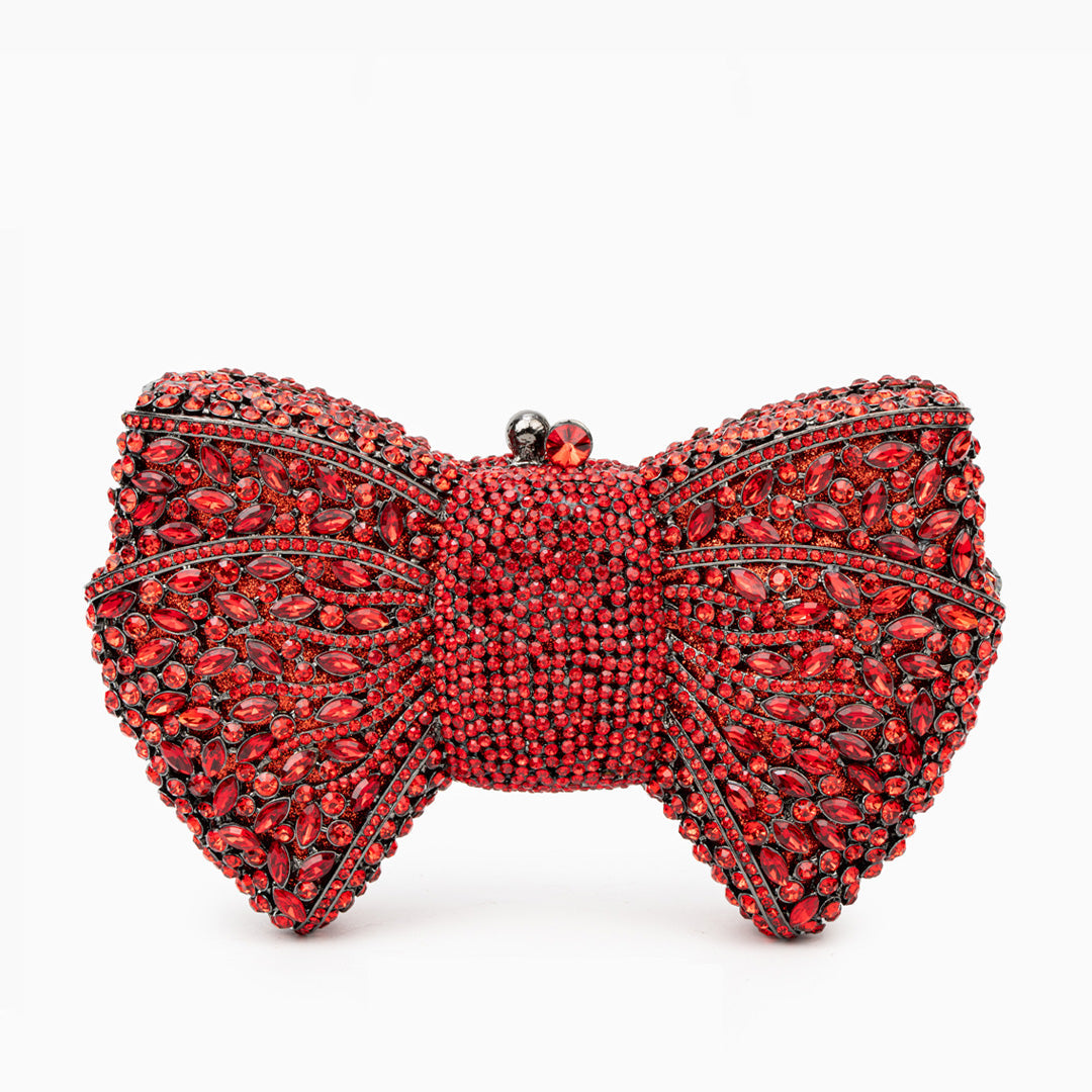 Red Isabella Clutch Bag