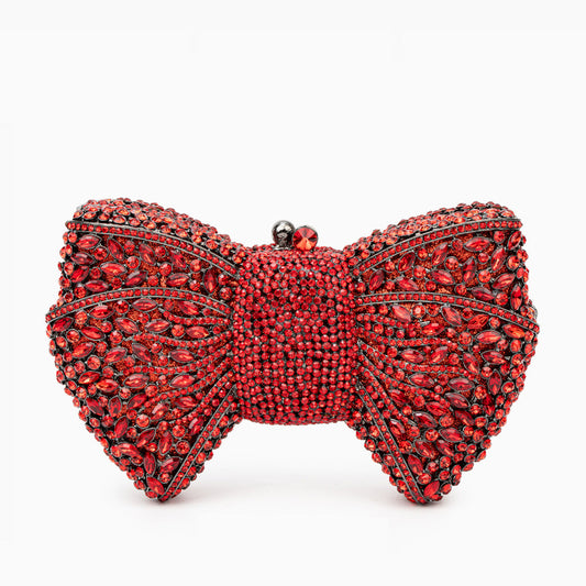 Red Isabella Clutch Bag