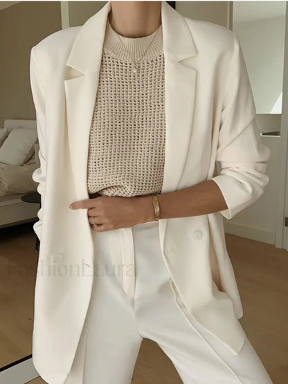Knit Hollow Graceful Solid Vest