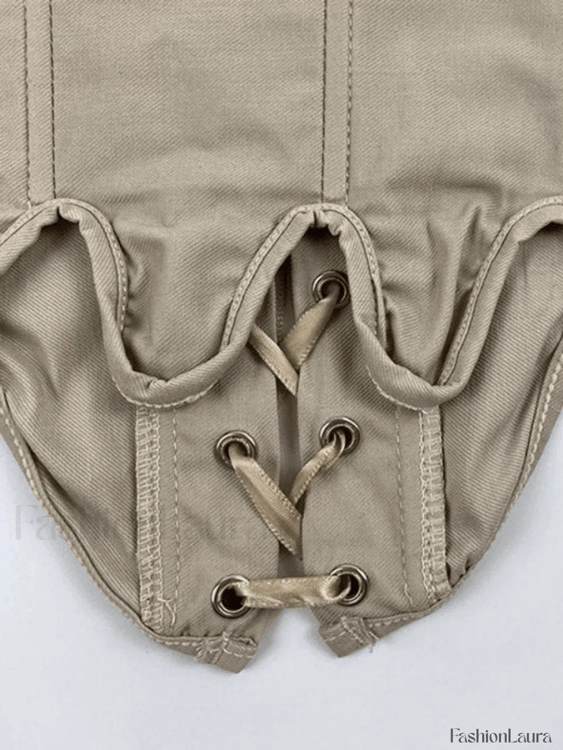 Lace Up Corset Top
