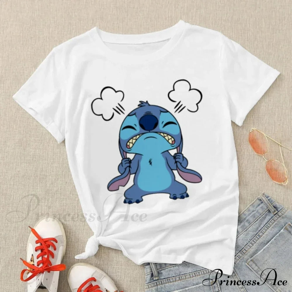 Lady Cute Print T-shirts