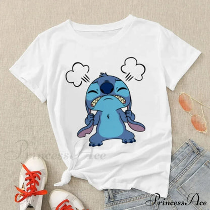 Lady Cute Print T-shirts