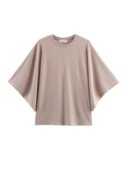 Women Solid Short Sleeve Tee Casual Everyday Top