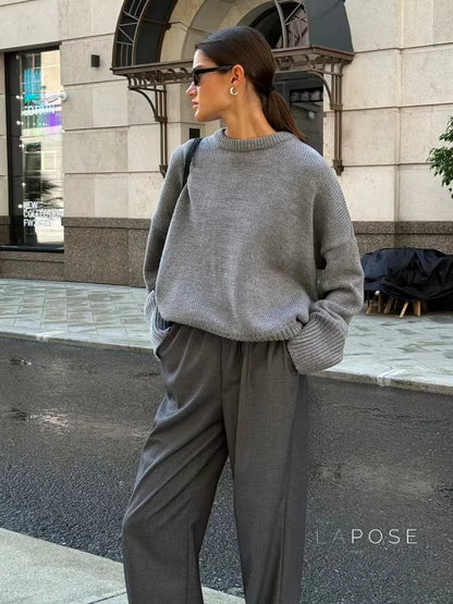 Aasiyah Cozy Knit Sweater